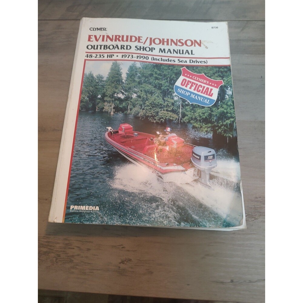 Evinrude/Johnson Outboard Shop Manual 1973-1990 Includes Sea Drives 48-235